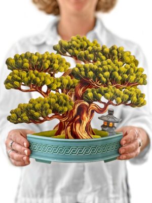 Wisdom Bonsai - FreshCut Flowers Pop-up Card