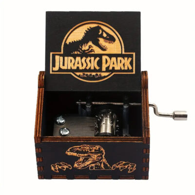 Jurassic Park Music Box (B/W)