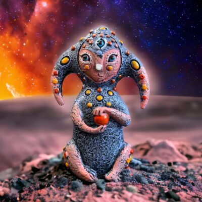 Purries Alien (Blue)