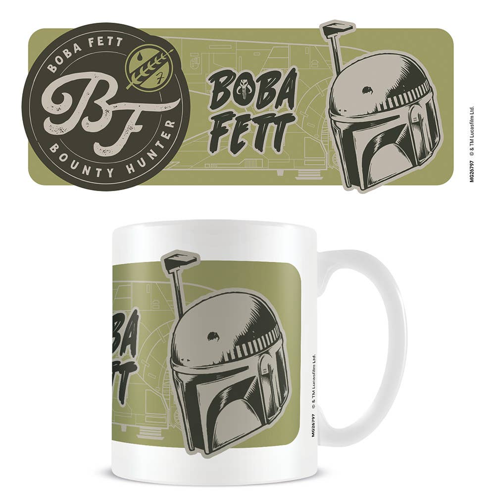 Star Wars – BoBF-Technical – 11oz Mug - Black Metal Mercantile