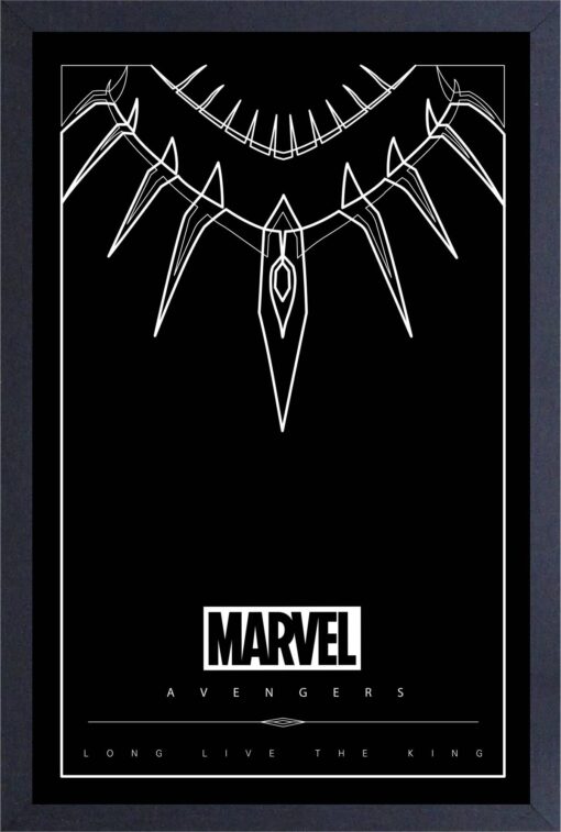 Black Panther - Long Live The King - 11x17 Framed Print