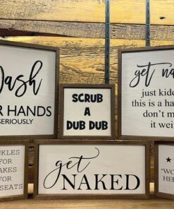 Wood Decor Signs