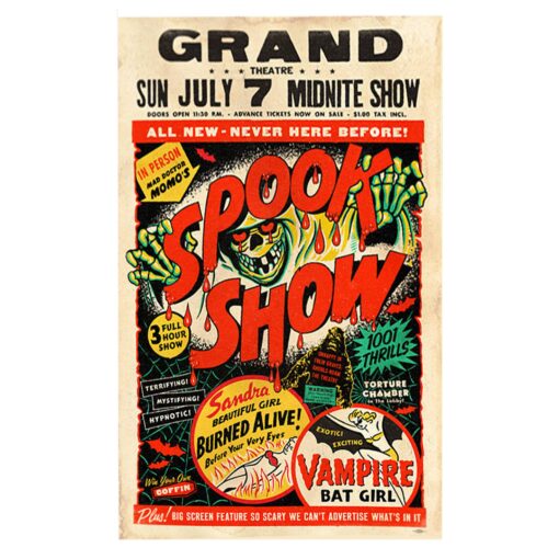 Spook Show 11x17 Poster