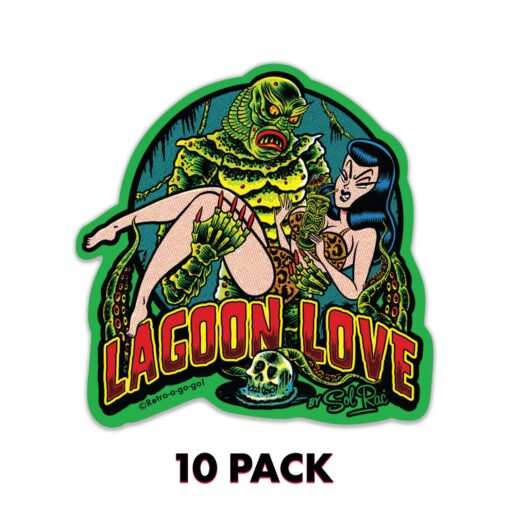 Lagoon Love Vinyl Sticker