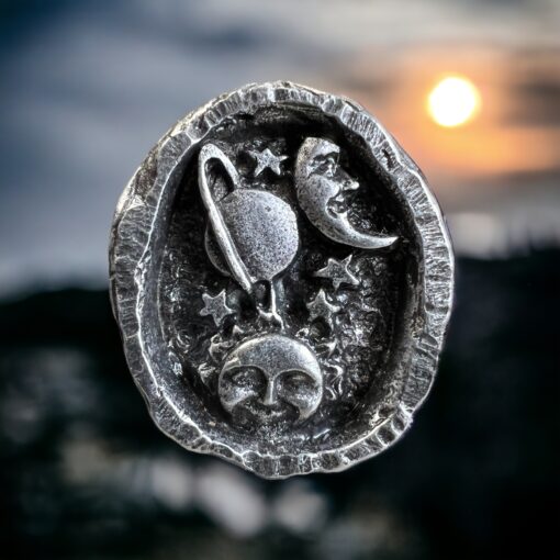 JM - Pewter Shell - Sun Moon Stars