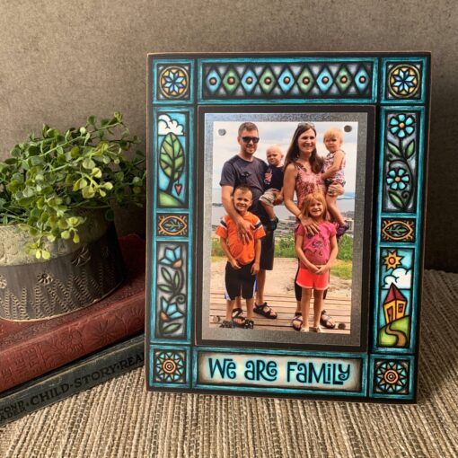 We Are Family 8x10 Decorative Picture Frame