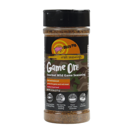 Game On Gourmet Wild Game Seasoning by Dizzy Pig (6.2oz)
