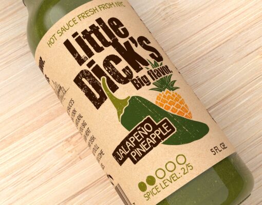 Little Dick's Jalapeño Pineapple Hot Sauce (5oz)