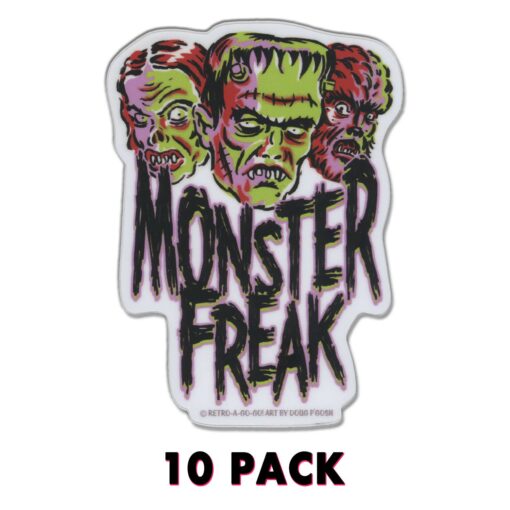 Monster Freak Vinyl Sticker