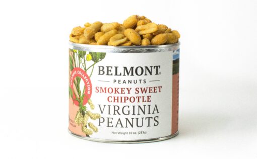 Smokey Sweet Chipotle Virginia Peanuts by Belmont (10oz)