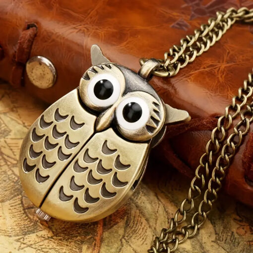 Mini Owl Pocket Watch