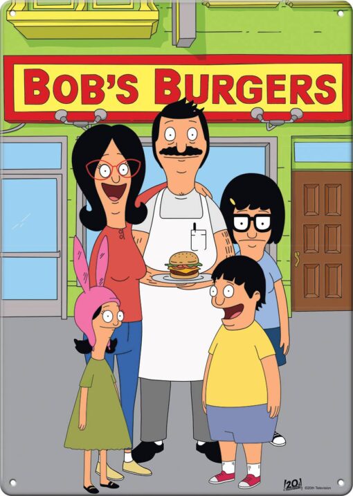 Bob's Burgers - 8x12 Metal Sign Decor