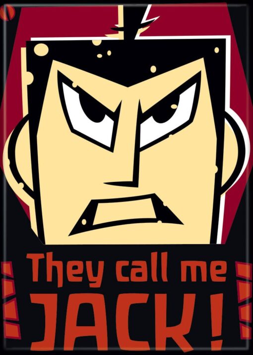 Samurai Jack They Call Me Jack 2.5x3.5 Magnet