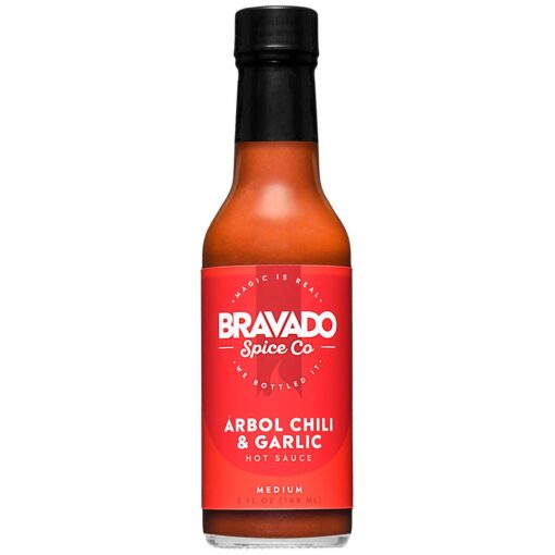 Árbol Chili & Garlic Hot Sauce by Bravado Spice (5oz)
