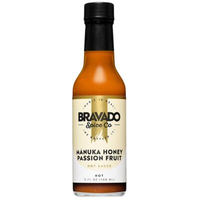 Mānuka Honey & Passion Fruit Hot Sauce by Bravado Spice (5oz)