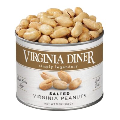 Salted Virginia Peanuts by Virginia Diner (9oz)
