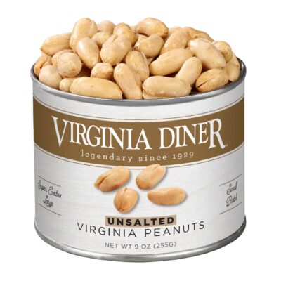 Unsalted Virginia Peanuts by Virginia Diner (9oz)
