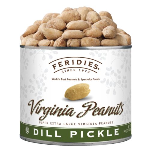 Dill Pickle Virginia Peanuts by Feridies (9oz)