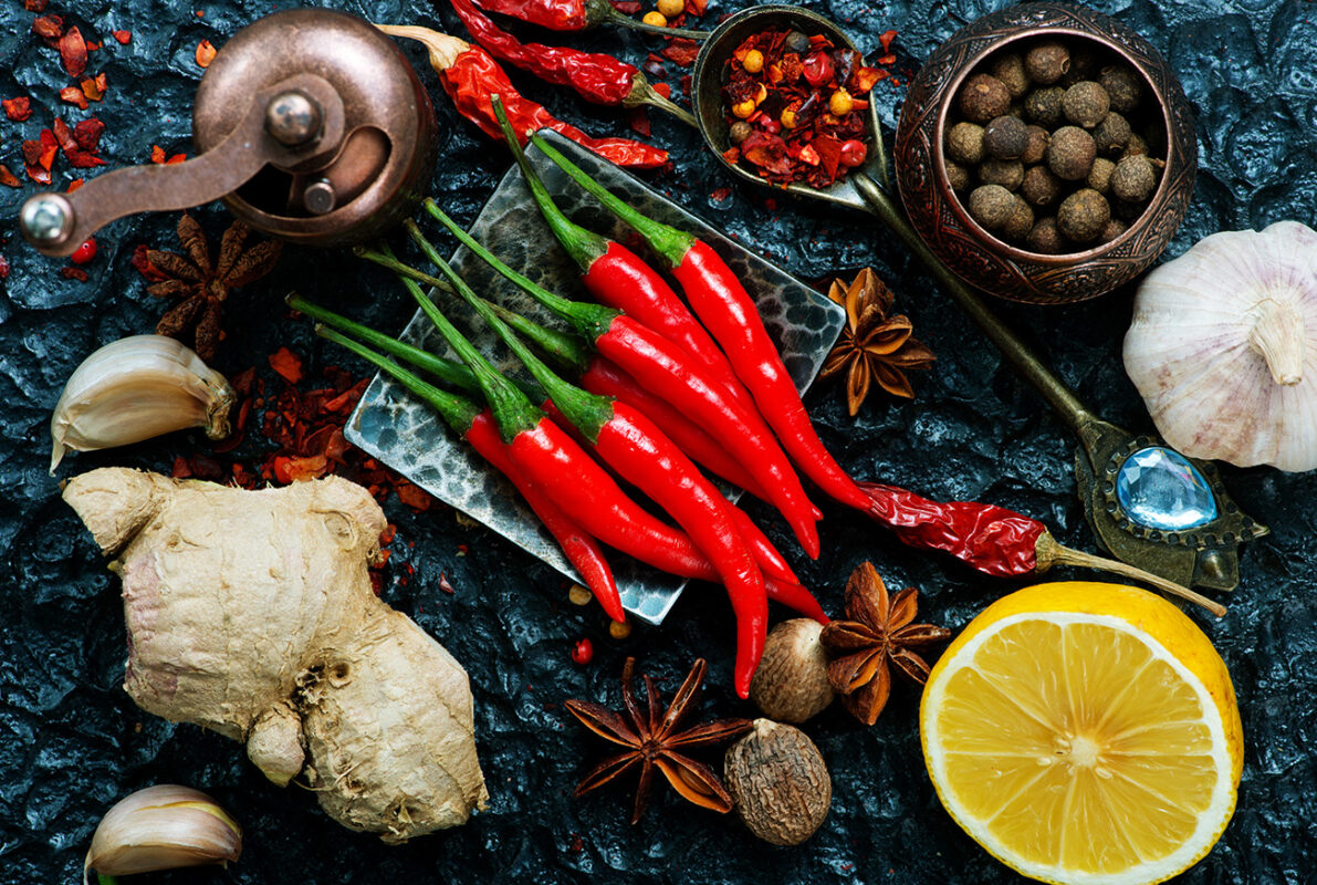 Hot Sauces, Seasonings, Marinades, Oils