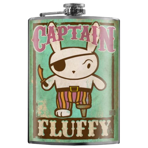 Captain Fluffy Flask
