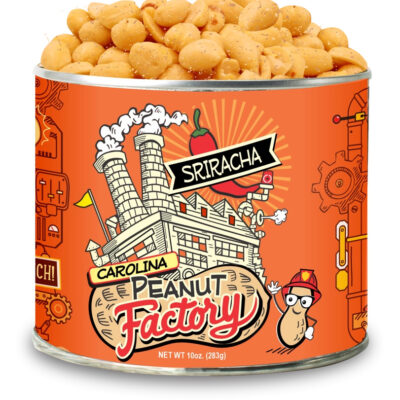 Sriracha Peanuts by Carolina Peanut Factory (10oz)