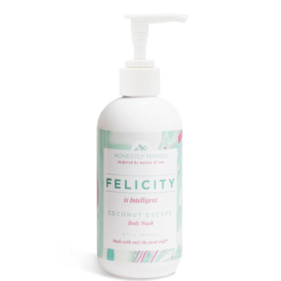 Coconut Escape FELICITY Body Wash by Honestly Margo (8 fl oz)