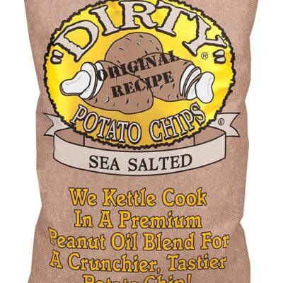 Sea Salted by Dirty Potato Chips (2oz)