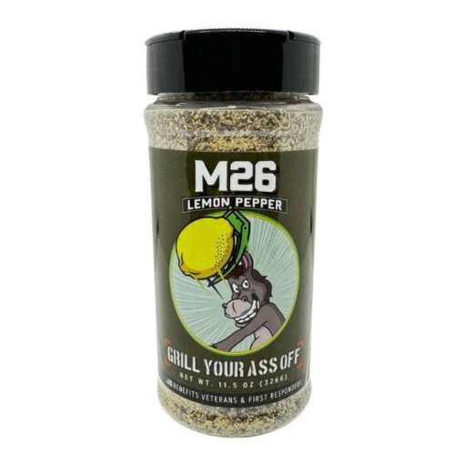 M26 Lemon Pepper Seasoning by Grill Your Ass Off
