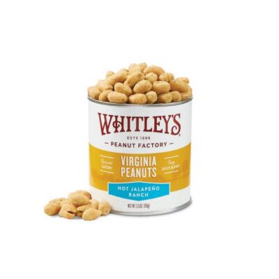 Hot Jalapeno Ranch Virginia Peanuts by Whitley's (5.5oz)