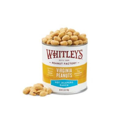 Hot Jalapeno Ranch Virginia Peanuts by Whitley's (5.5oz)