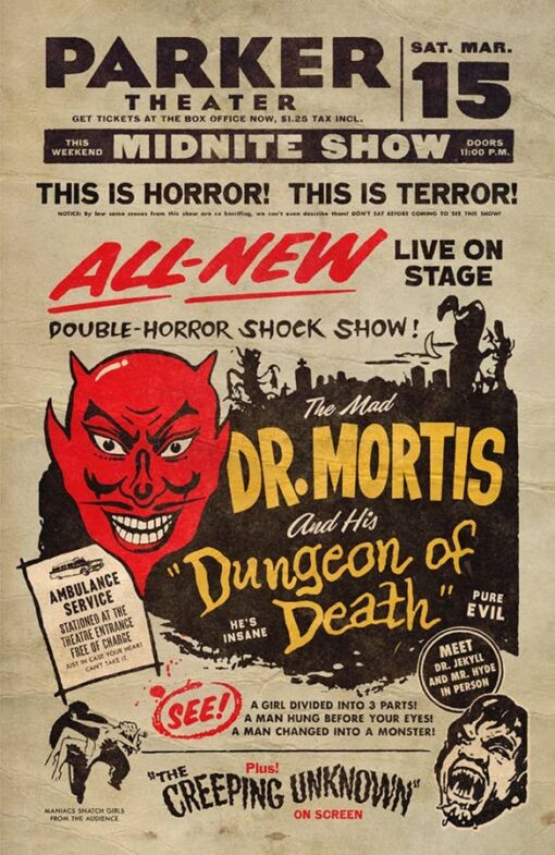 Dungeon of Death 11x17 Print Poster