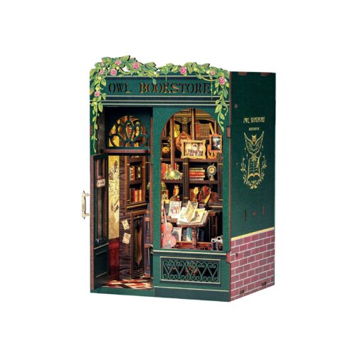 Owl Bookstore DIY Book Nook Kit