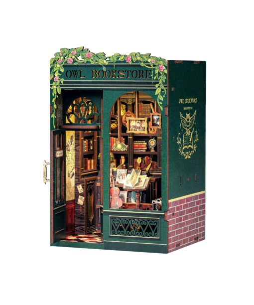Owl Bookstore DIY Book Nook Kit