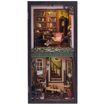 Rose Detective Agency with Dust Cover DIY Book Nook Kit