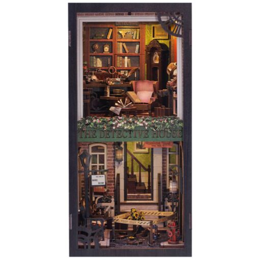 Rose Detective Agency with Dust Cover DIY Book Nook Kit