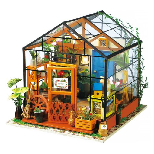 Cathy's Flower House DIY Miniature House Kit