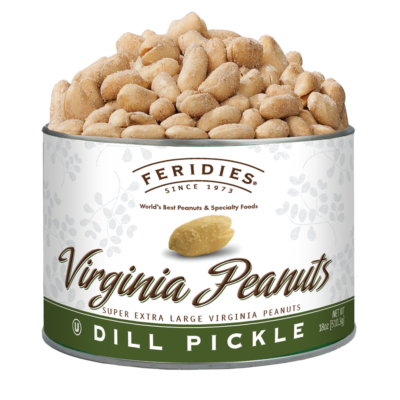 Dill Pickle Virginia Peanuts by Feridies (18 oz)