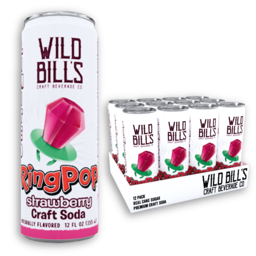 Strawberry Ring Pop Soda by Wild Bills
