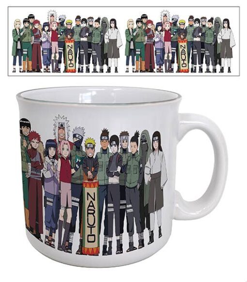 Naruto Characters Camper Mug (20oz)