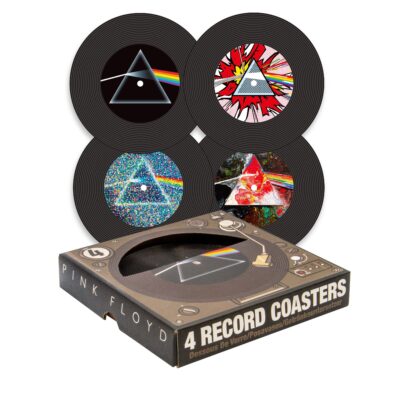 Pink Floyd Coaster Set (4 Coasters w/ Different Designs)