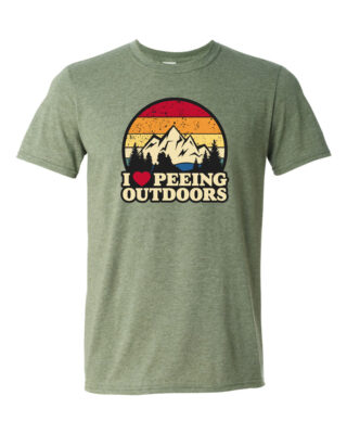 I Love Peeing Outdoors Shirt
