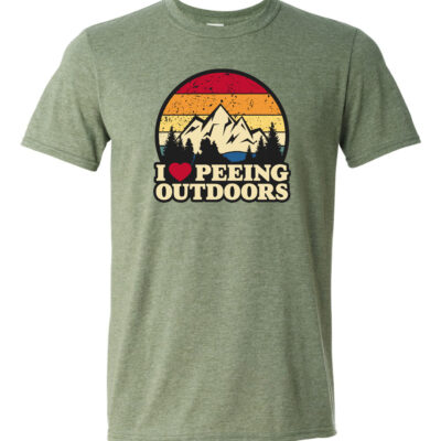 I Love Peeing Outdoors Shirt