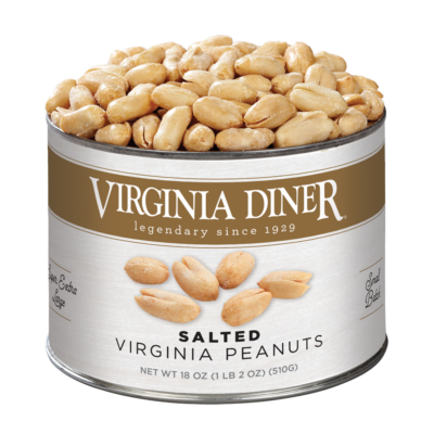 Salted Virginia Peanuts by Virginia Diner (18 oz)