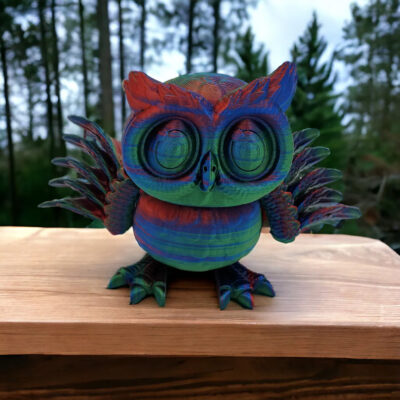 Wisebeak Owl 3D Pet (Small)