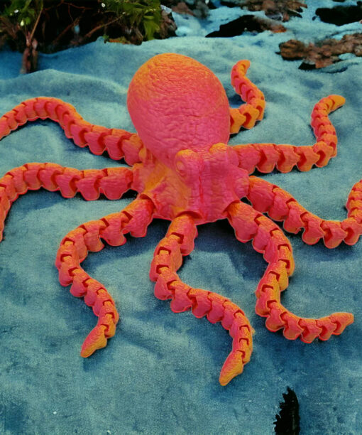 Octopus 3D Printed Pet