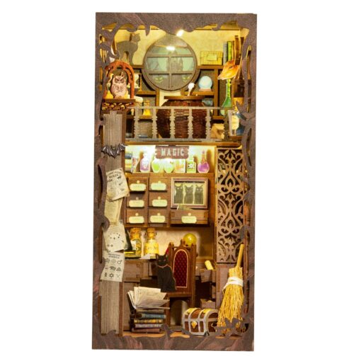 Magic Pharmacist with Dust Cover DIY Book Nook Kit
