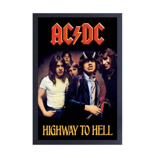 AC/DC Highway to Hell 11x17 Framed Print