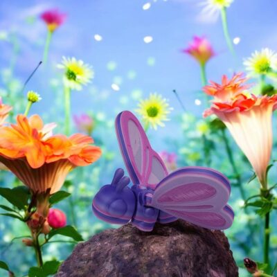 Butterfly 3D Printed Pet