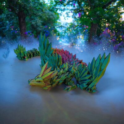 Crystalwing Dragon 3D Printed Pet