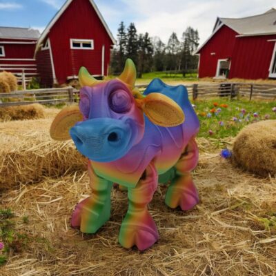 Daisy The Dairy Cow 3D Printed Pet